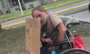 Homeless Man Flexing Bigger Wad of Cash Than Me