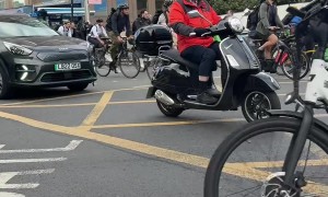 Tube Strikes In London Lead Commuters To Bicycle