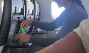 When the Flight Attendant Cuts You Off