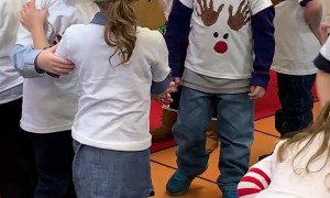 Kindergartener Rolls Eyes After Dancing With Classmate