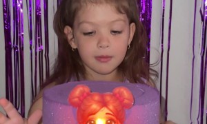 Cake Candle Blows Up Cake