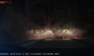 Erratic Driver Side Swipes Two Vehicles