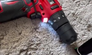 Dad Creates Rocking Cradle With a Drill