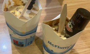 Creating a McFlurry Alcoholic Special