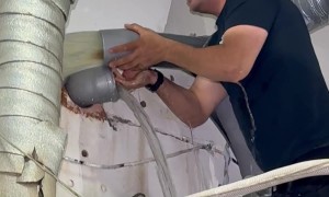 Water Turns On Before the Plumber's Ready