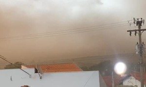 Sandstorm in Brazil