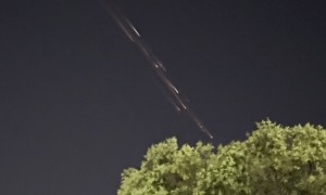 Starlink Satellite Debris Reenters Atmosphere Over Sacramento