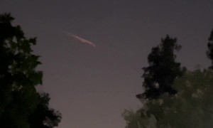 Meteor Above Northern California