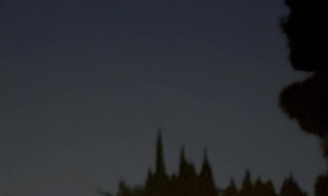 Flying Object Startles Onlookers