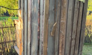 Rural Toilet Hides Luxurious Inside