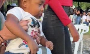 Dad Takes an Unexpected Fall With Son