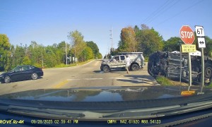 T-Bone Rollover Crash in Delavan Wisconsin