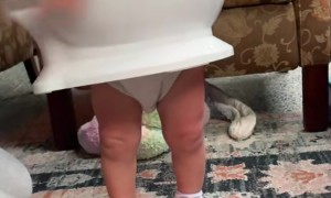 Toddler Gets Stuck in the Potty