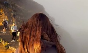 Rare Broken Specter Optical Phenomenon