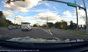 Illegal Left Turn on a No Turn Intersection