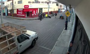 Dropped Ball Wrecks Motorcyclist