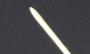 September SpaceX Launch Over San Diego