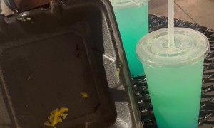 Friends Spill Drink While Trying to Create Content