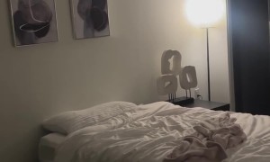 Mastiff's Big Zoomies Make Bed Look Small