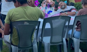 Man Falls Asleep in the Middle of a Party