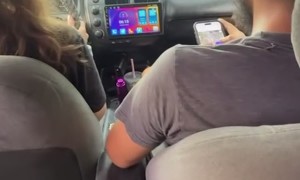 Unlatched Car Hood Flies Up