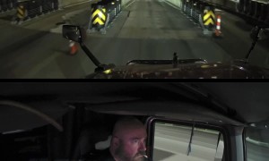 Semi Truck Driving Wrong Direction Down Indiana Interstate