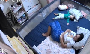 Mother and Baby Caught in Magnitude 6.7 Earthquake