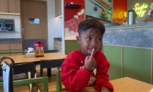 Son Wanted to Try Wasabi