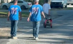 Thieves Returning Work Equipment