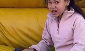 Sisters Show Contrasting Personalities