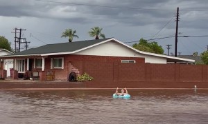 Tubing in a Flood