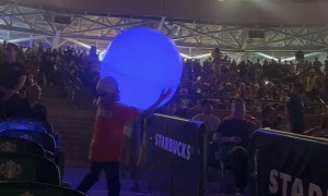 Glowing Ball Spiked Back To Boy