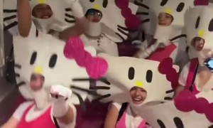 Hello Kitty Costume Party