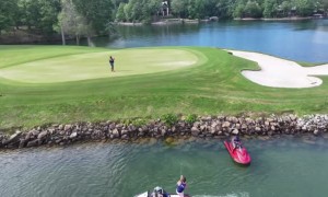Golfing on a Jet Ski
