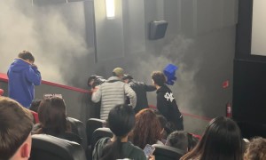 Group Sneaks Into Theater and Gets Kicked Out