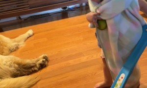 Baby Is Stressed About Cleaning