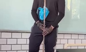 University Student Dresses Up as an Ant