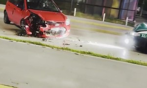 Head-on Collision Leads to Viral “Claaaro Que Choco” Moment