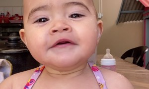 Pool Baby Chitters In Cool Breeze