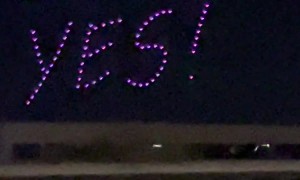 Strangers Celebrate Drone Proposal in Dallas