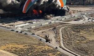 Lehi Fire From a Paragliders Point of View