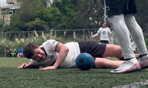 Rivals On The Pitch Show Good Sportsmanship