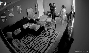 Dropped Kiddo Caught Before Hitting Ground