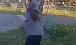 Driver Jumps on Hood to Thwart Apparent Hit-and-Run