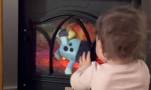 Toddler Punishing Her Toys