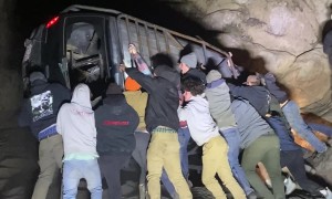 Working Together to Flip a Car