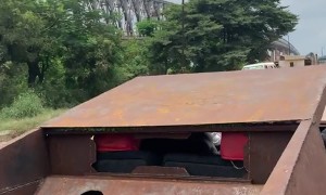 Homemade "Cybertruck" Spotted in Nigeria