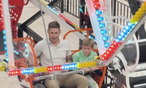 Dad Is a Little Scared of Heights