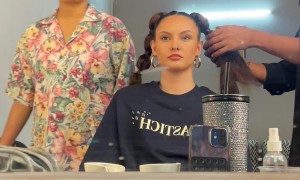 Mouse On The Makeup Counter