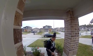 Mom Forgets to Use the Stroller Brakes